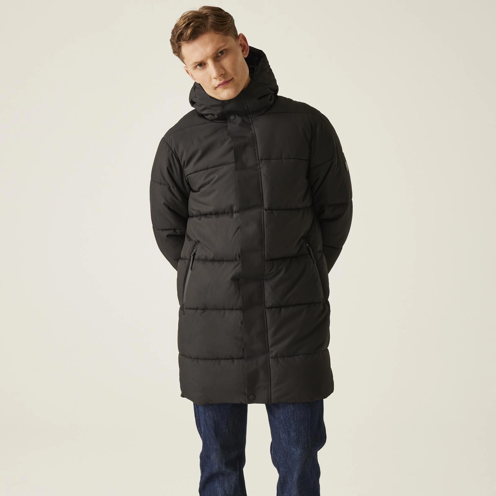 Daily Commute Wear Moisture Wicking Layer Regatta Mens Hayleyn Longline Walking Padded Jacket