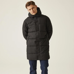 Daily Commute Wear Moisture Wicking Layer Regatta Mens Hayleyn Longline Walking Padded Jacket