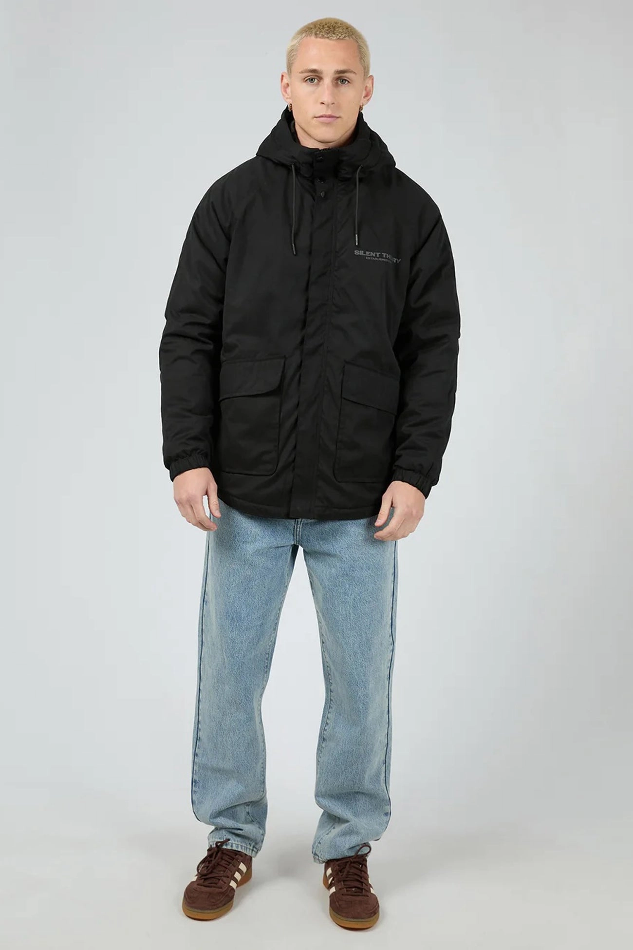 Moisture Managing Liner Refined Style Setback Jacket Black