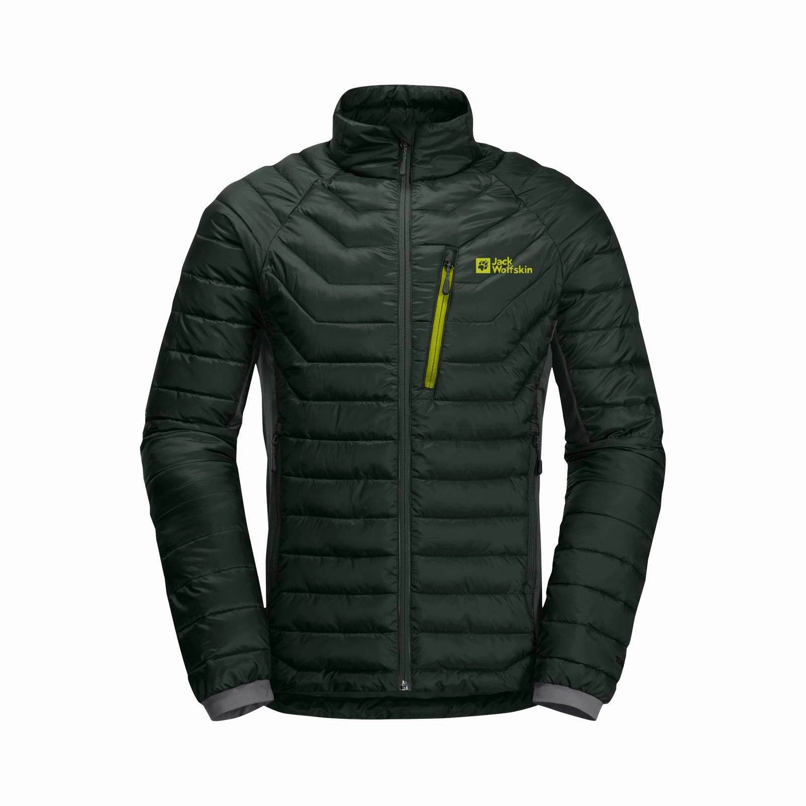 Jack Wolfskin Mens Routeburn Pro Insulated Down Jacket - Cold Coffee All Seasons