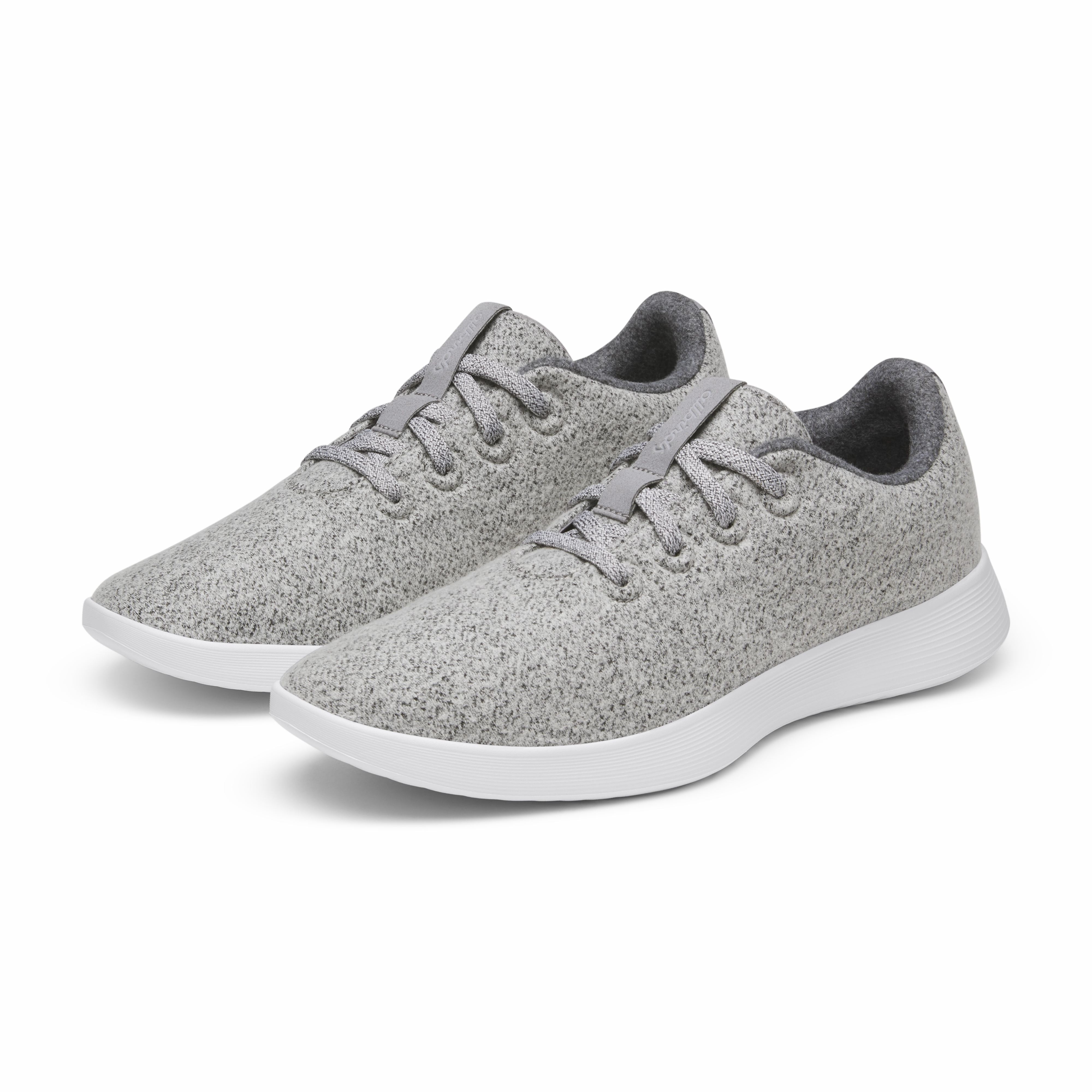Men's Wool Runner NZ - Medium Grey (Blizzard Sole) Low Cushion Stable Run