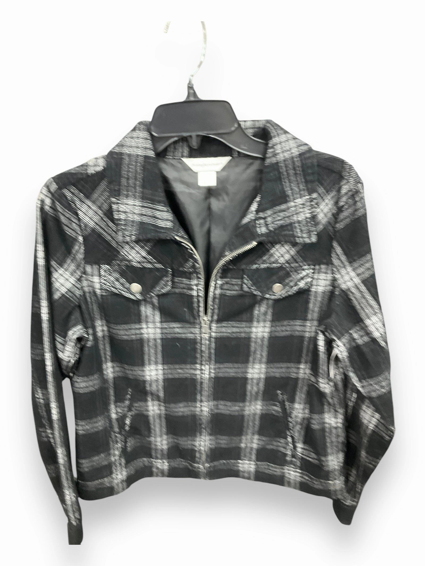 Jacket Other By Christopher And Banks In Black & White, Size: S Thermo Regulating Fabric