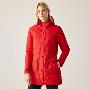 Seamless Welded Construction High Density Weave Regatta Womens Voltera Parka Heated Waterproof Jacket