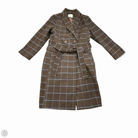 Erasable Stains Treatment Coat Peacoat By A New Day In Blue & Brown, Size: M