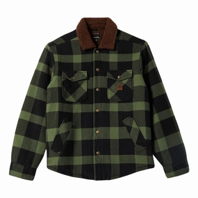 Teflon Finish Brixton Mens Durham Sherpa Lined Bomber Jacket