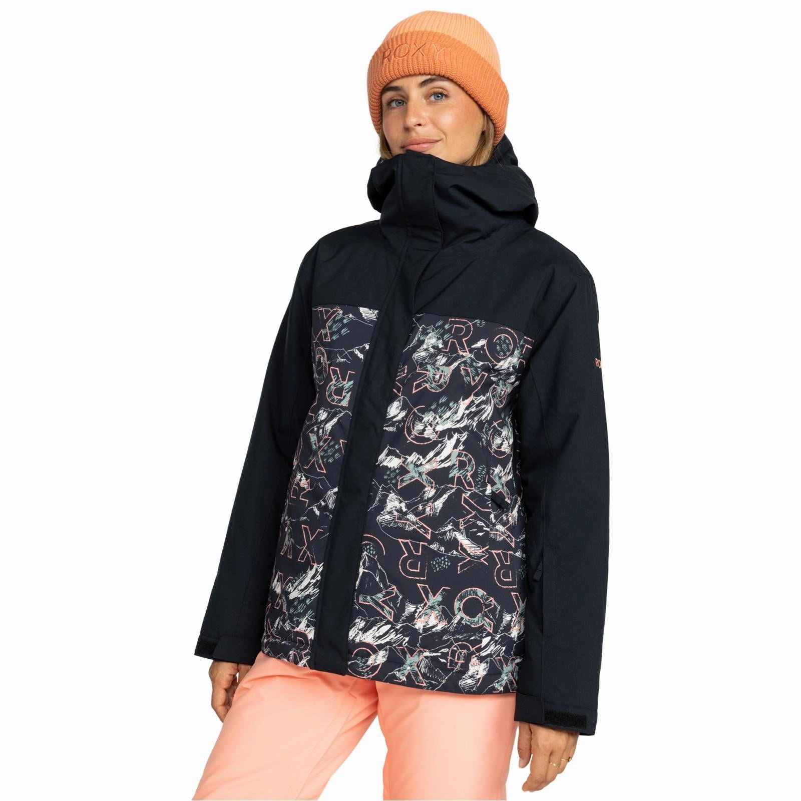 Double Stitched Seams Snow Block Roxy Womens Galaxy Snow Jacket