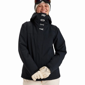 Compact Packable Feature Stretch Fit Roxy Womens Galaxy Snow Jacket