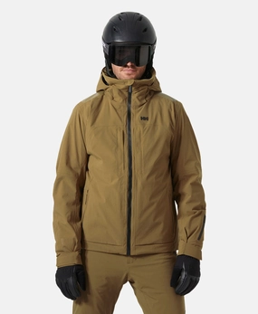 Fashion Forward Layer ATLAS INFINITY STRETCH JACKET, Sepia
