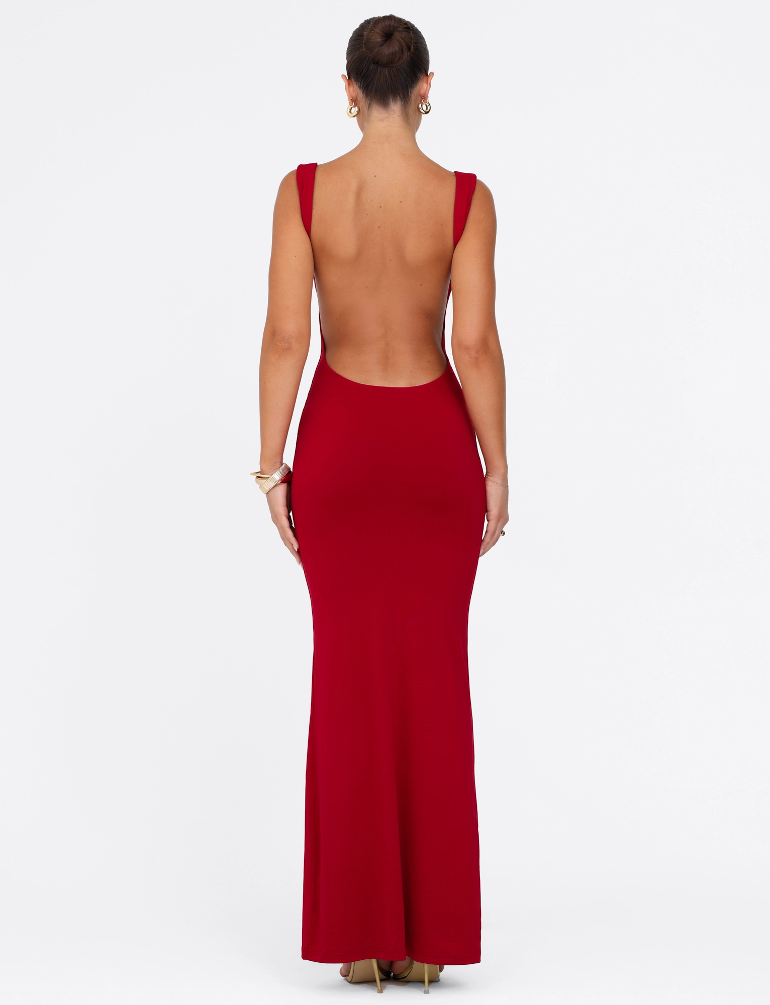 Comfort Stretch Classic Appeal MORANA MAXI DRESS - RED