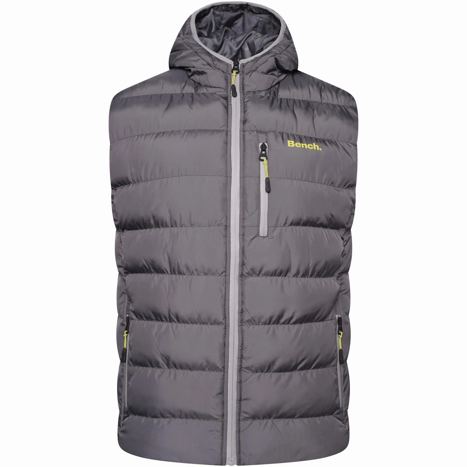 Bench Mens Galban Gilet Lightweight Puffer Jacket Subtle Layers