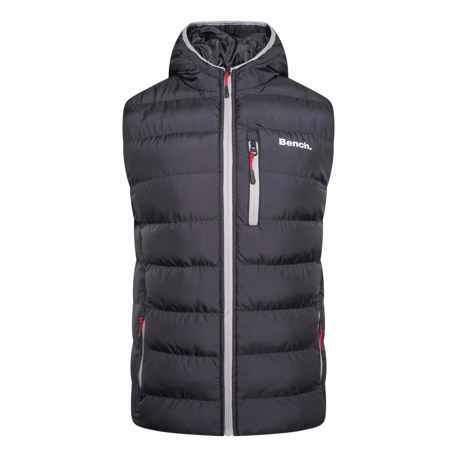 FlexibleHoodDesign ElasticizedWaistbandSystem Bench Mens Galban Gilet Lightweight Puffer Jacket