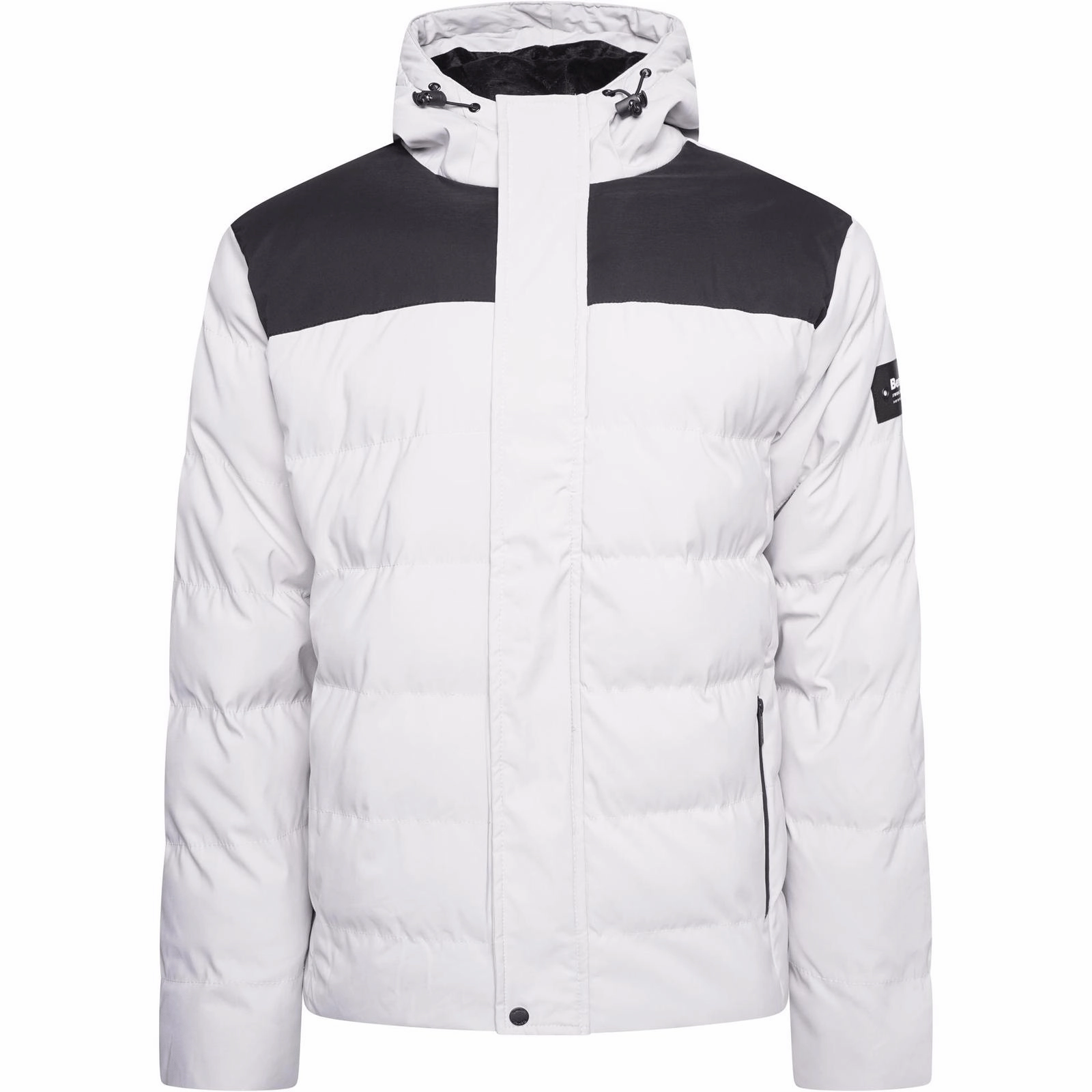 Bench Mens Tomero Padded Jacket Fur Lining Coat Anti Glare Trim