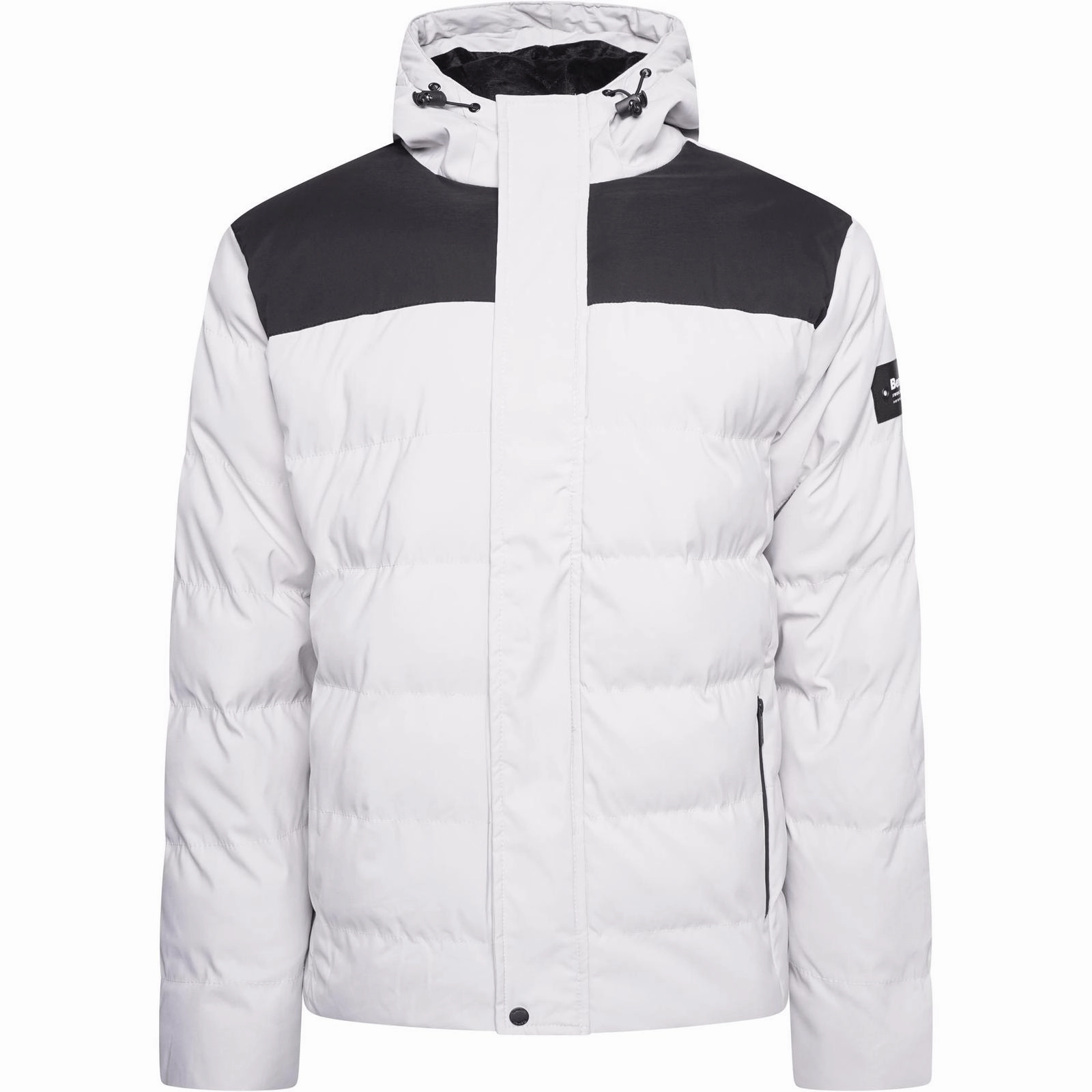 Recycled Material Blend Bench Mens Tomero Padded Jacket Fur Lining Coat