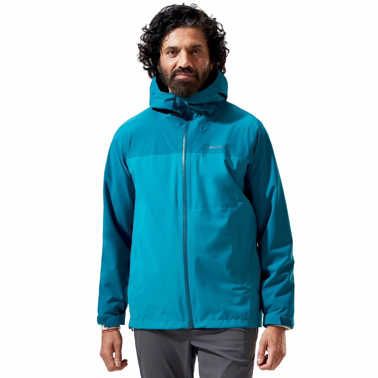 Berghaus Mens Arnaby Hooded Waterproof Walking Jacket AntiSnag Lining Material Thermal Regulating Hoodie