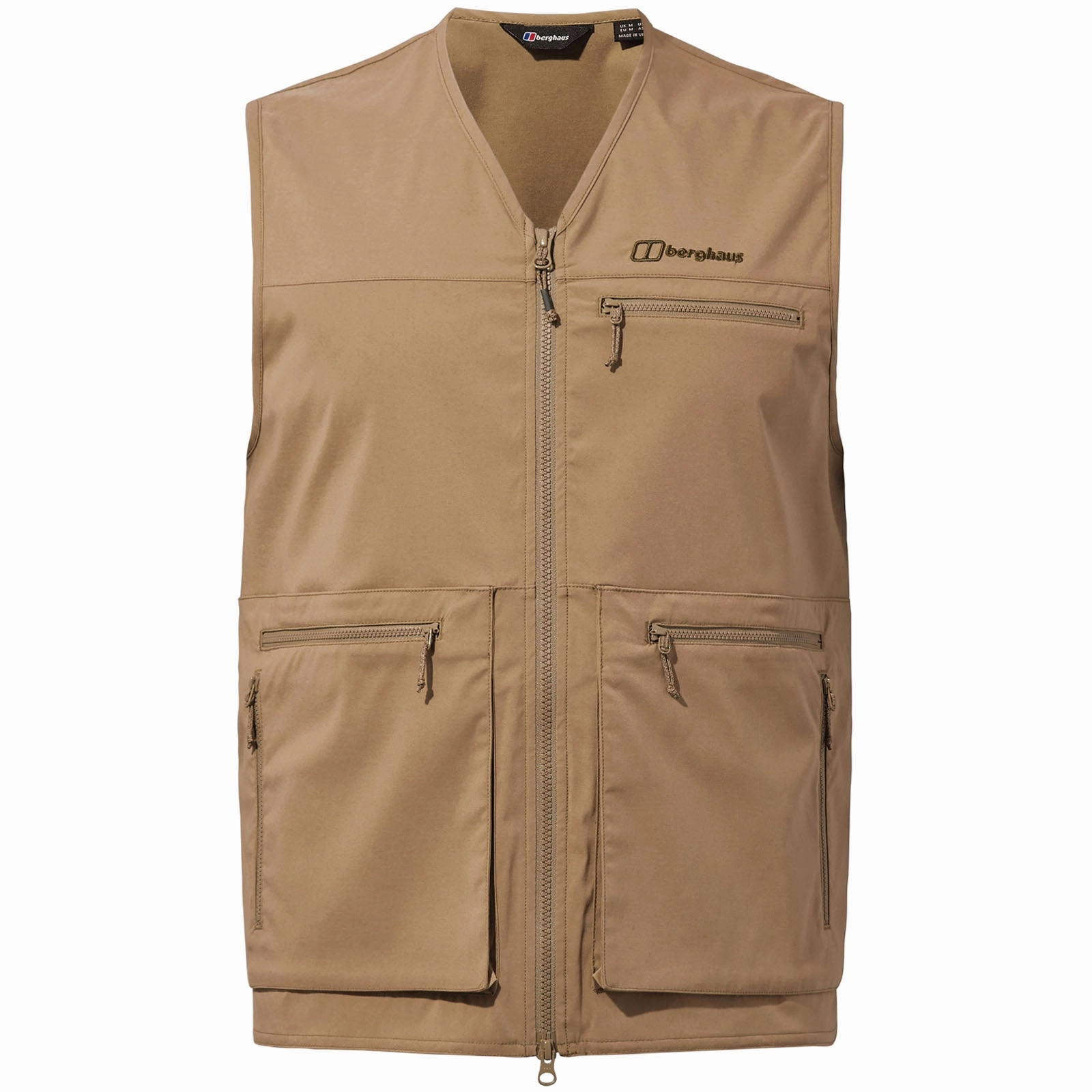 Berghaus Unisex Utility Pocket Water Resistant Walking Gilet Vest Soft Fleece Lining