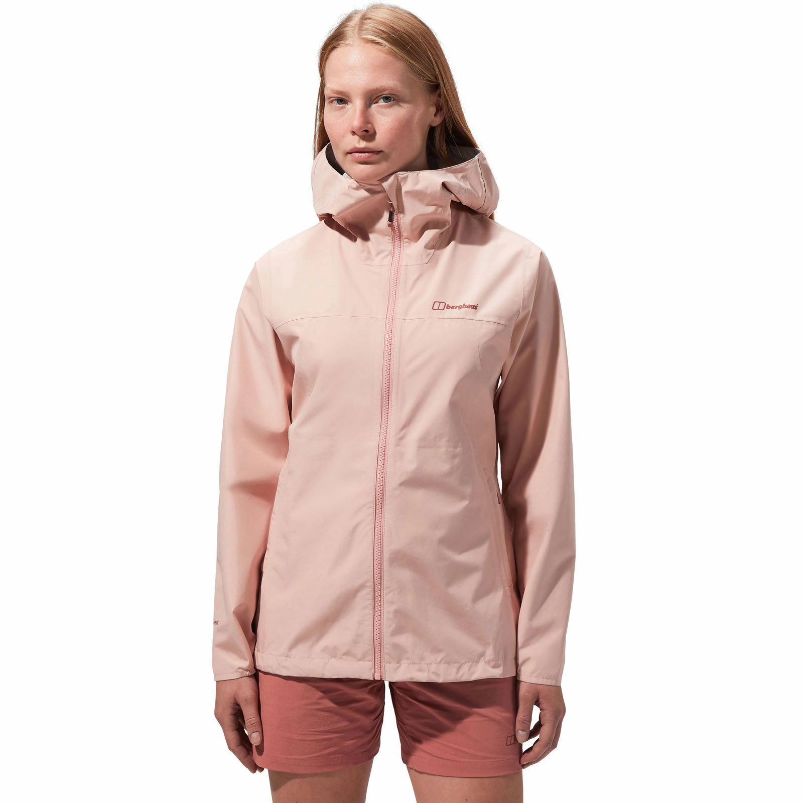 Berghaus Womens Deluge Pro 3.0 Waterproof Walking Jacket Breathable fabric tech Contrast Stitch