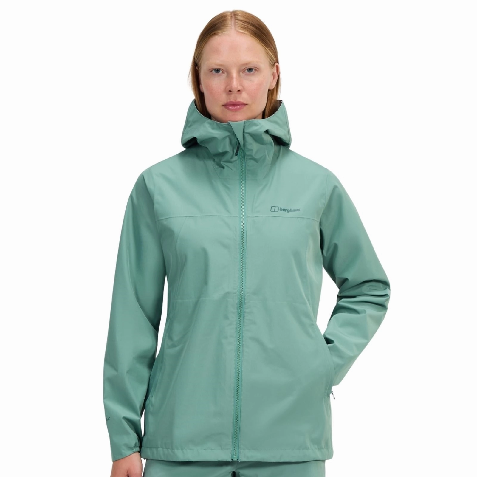 Detachable Lining Berghaus Womens Deluge Pro 3.0 Waterproof Walking Jacket