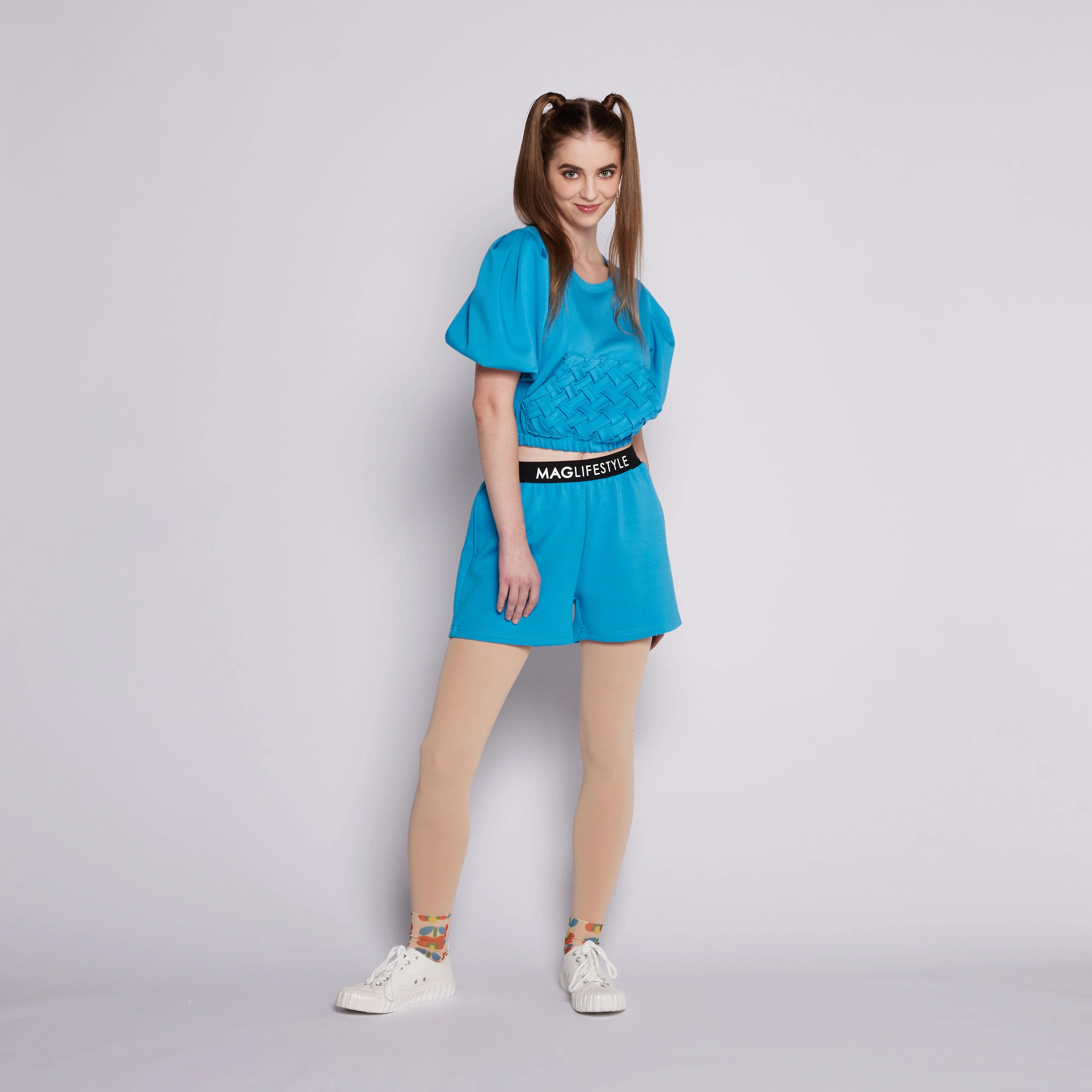 Cotton Short Athletic Shorts