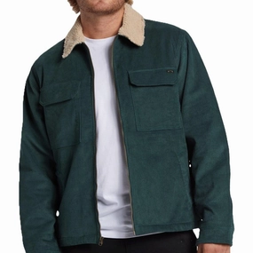 Billabong Mens Barlow Sherpa Bomber Jacket Durable AbrasionResistant Panels