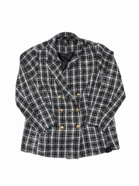 Black & White Coat Other Lane Bryant, Size 24 Weekday Street Look Ultra Soft Brushed Interior
