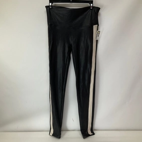 Black Pants Leggings Spanx, Size L Stretchable Waist Balanced feel