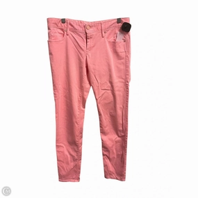Jeans Designer By Lilly Pulitzer In Orange Denim, Size: 8 Light material