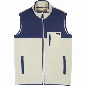 Ergonomic Drape Bleubird Polar Fleece Gilet