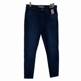 Articulated Knee Shape Casual Friday Urban Explorer Blue Denim Jeans Designer Joes Jeans, Size 6
