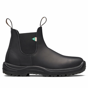 Blundstone 163 - Work & Safety Boot Black Tough Sole Protective Finish All Day Worker