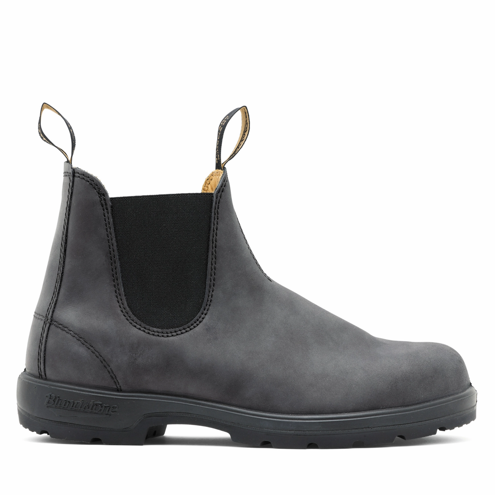 Grippy Outsole Backcountry Camper Durable Stitching Blundstone Classic Rustic Black 587