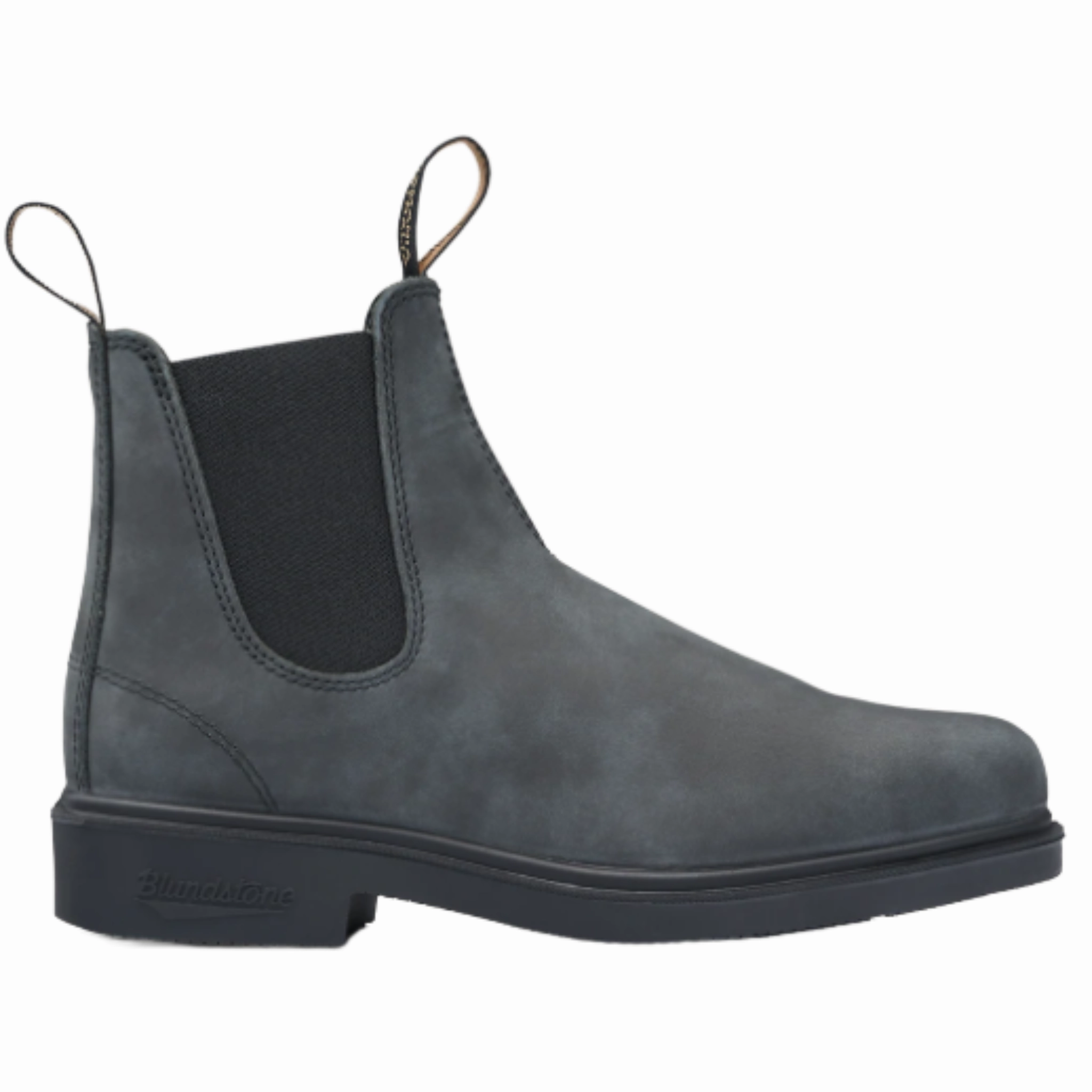 Blundstone Dress Rustic Black 1308 Easy Entry