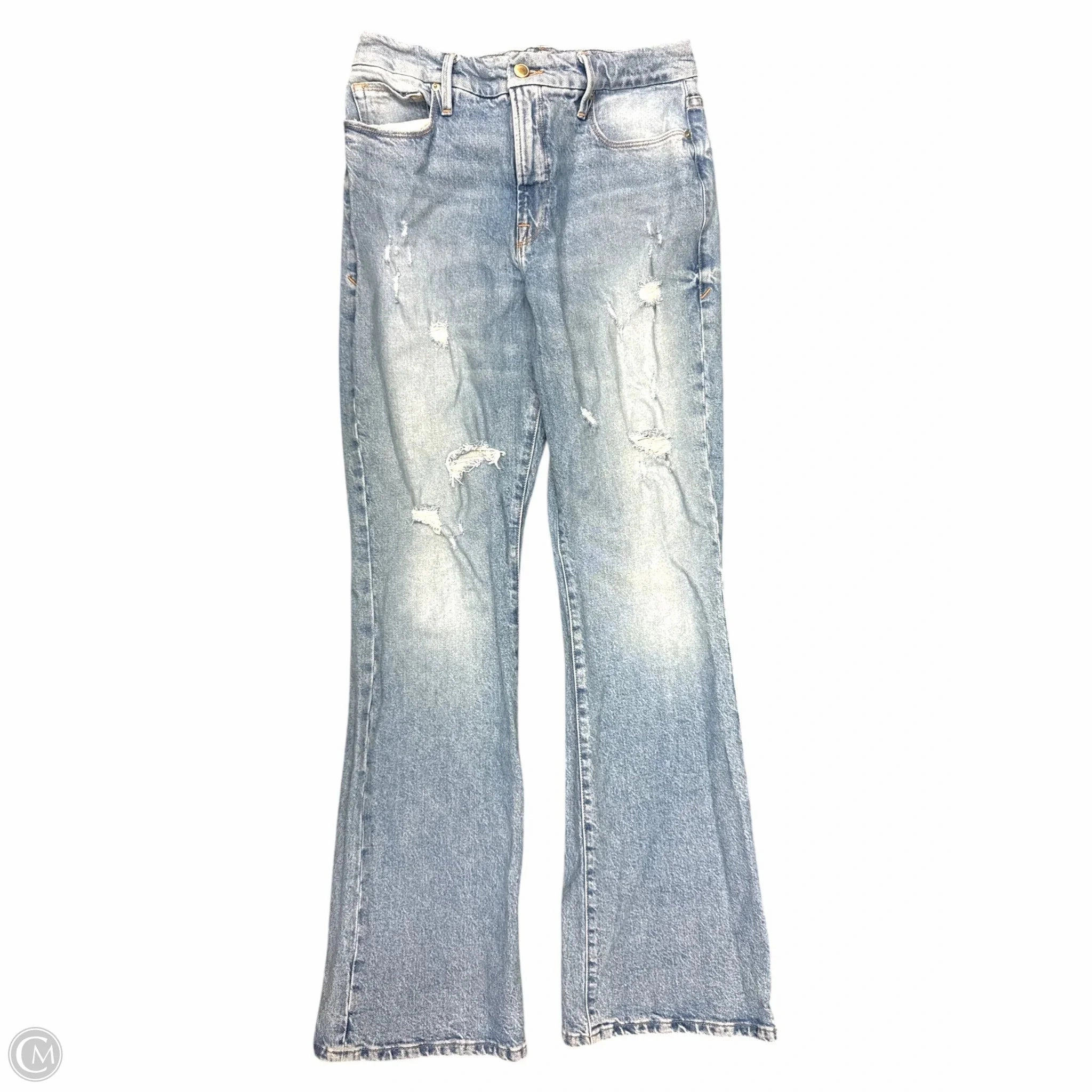 Everyday Ready Jeans Designer By Good American In Blue Denim, Size: 6