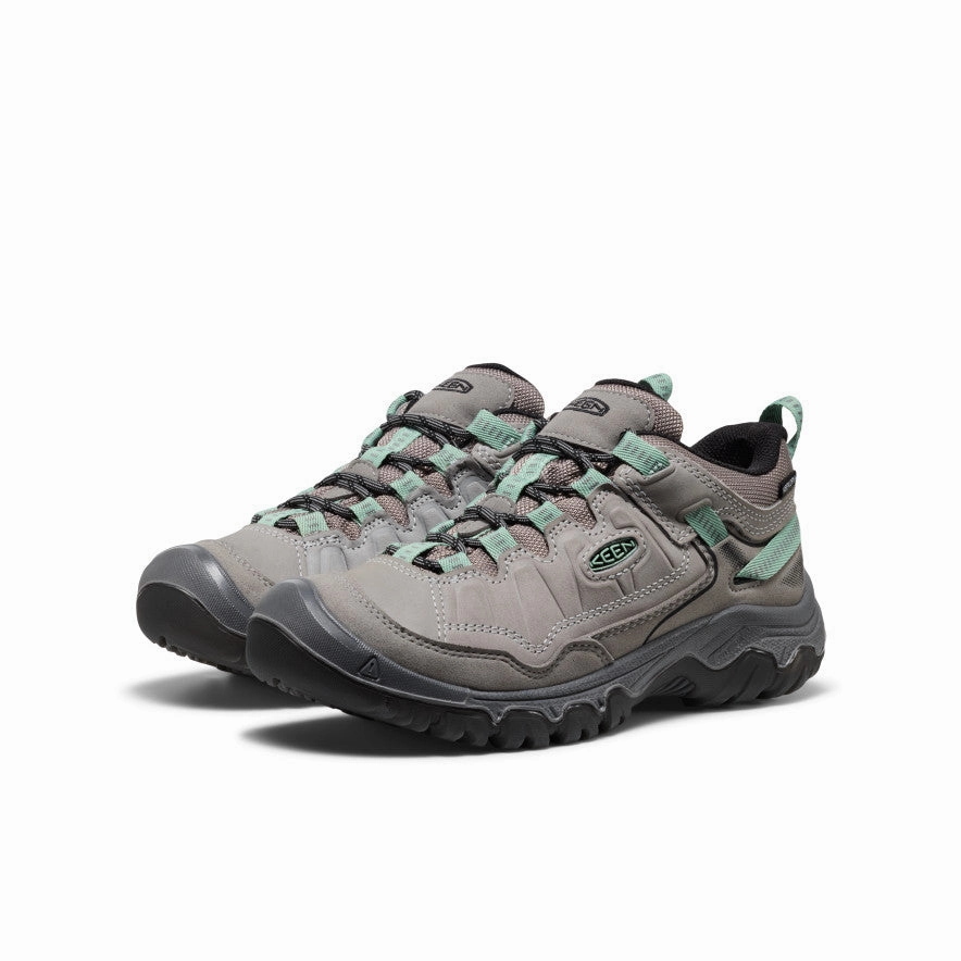 Women's Targhee IV Waterproof Hiking Shoe  |  Alloy/Granite Green Thermoregulating Layer Trend Focus