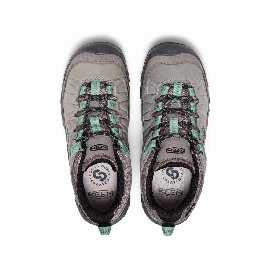 Casual Elegance Gentle Walk Women's Targhee IV Waterproof Hiking Shoe  |  Alloy/Granite Green