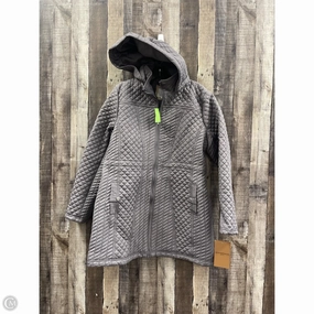 Reinforced Shoulder Panels All weather Coat Puffer & Quilted By Weatherproof In Grey, Size: L