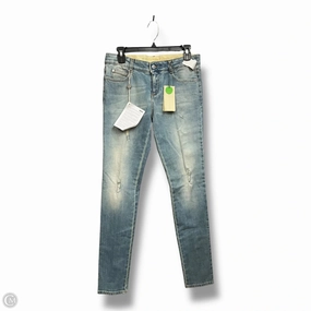 Base Layer Jeans Luxury Designer By Stella Mccartney In Blue Denim, Size: 8