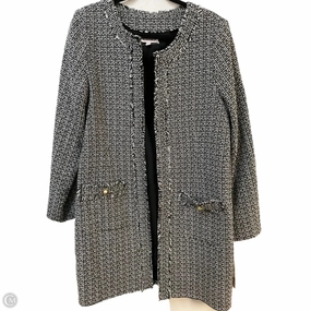 Evening Chill Piece Weatherproof Zipper Closure Coat Other By Nanette By Nanette Lepore In Black & White, Size: Xl