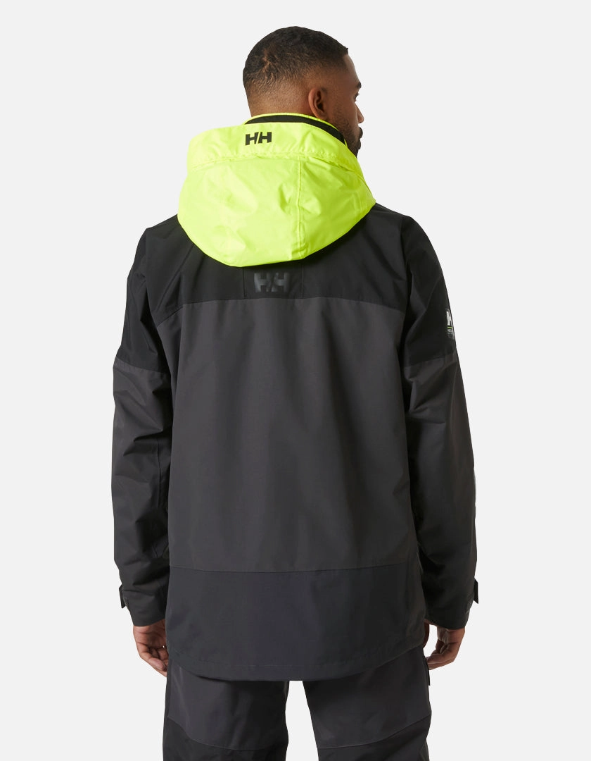 PIER 4.0 JACKET, Ebony RipResistant Reinforcement Low Profile Collar Design