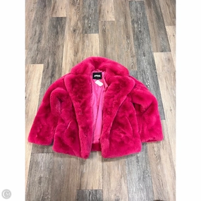 Coat Faux Fur & Sherpa By APPARIS In Pink, Size: Xs Advanced Insulation Heat Guard