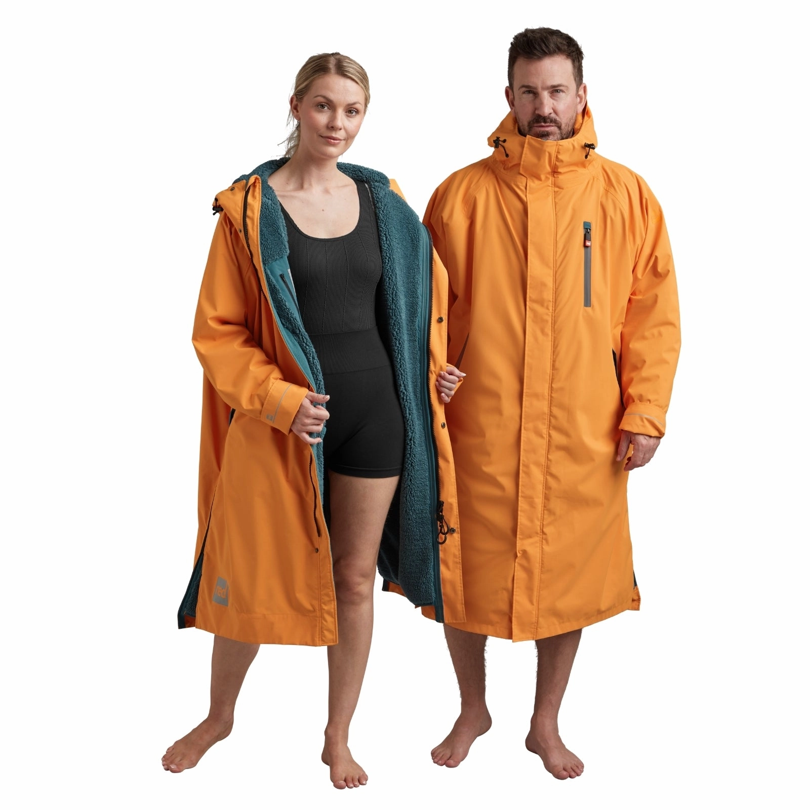 Red Adults Pro Long Sleeve Waterproof Dry Changing Robe Alter EVO Versatile Layering