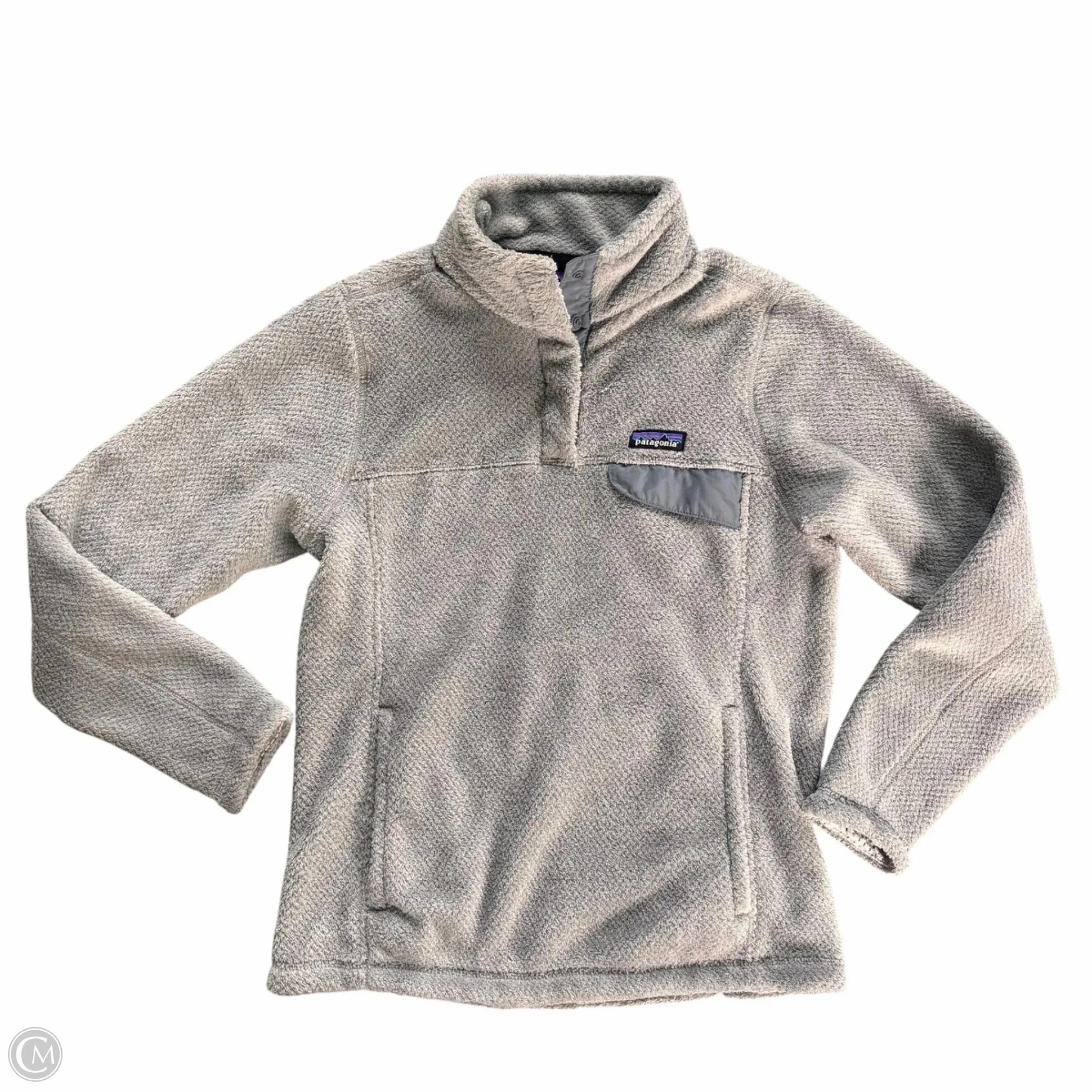 BreathableLining Canvas Make Coat Faux Fur & Sherpa By Patagonia In Grey, Size: M