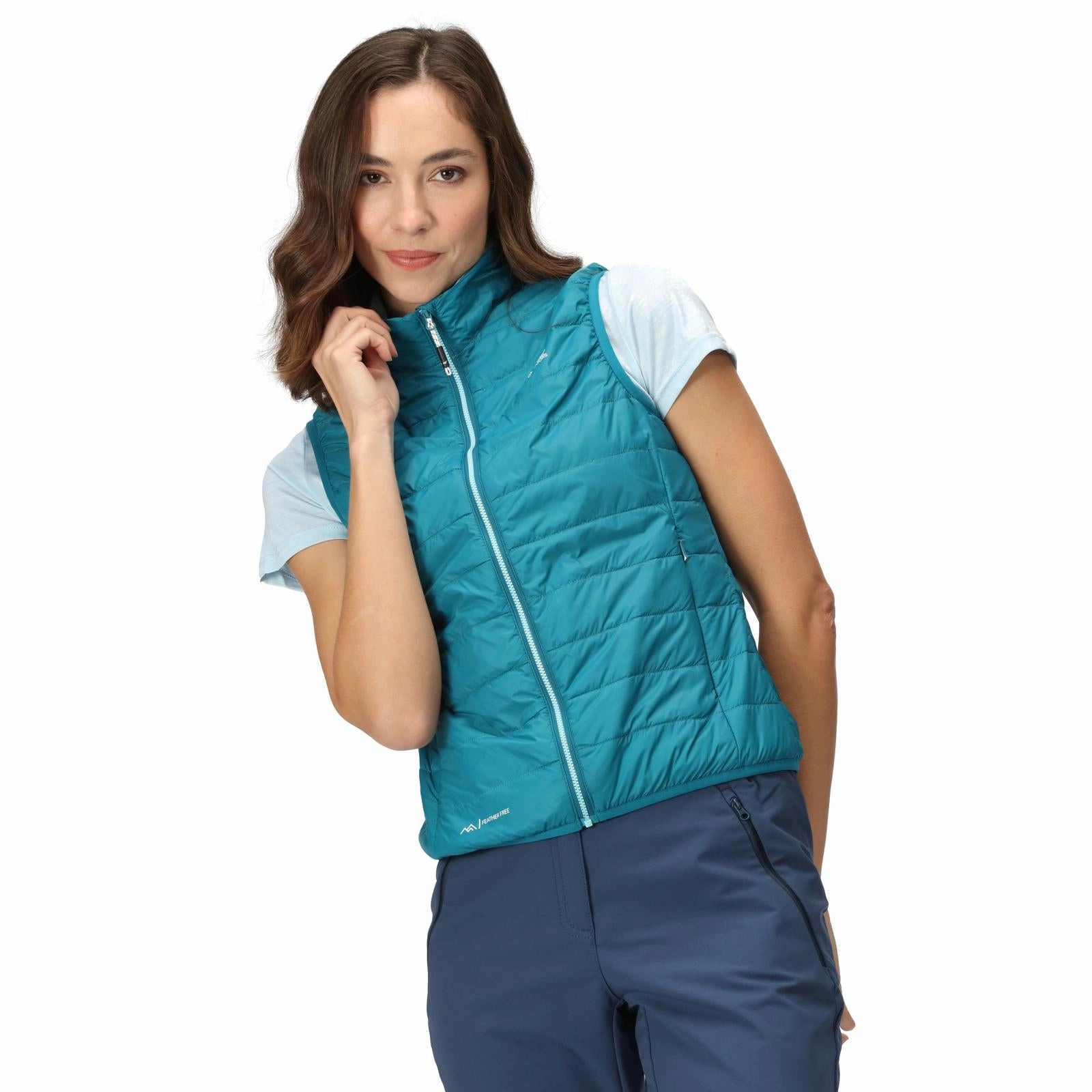 Quilted Stitching Pattern Regatta Womens Hillpack Quilted Bodywarmer Gilet