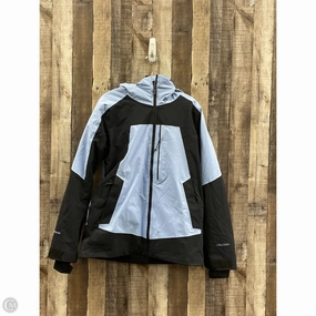Coat Raincoat By Volcom In Black & Blue, Size: S Simple Layers