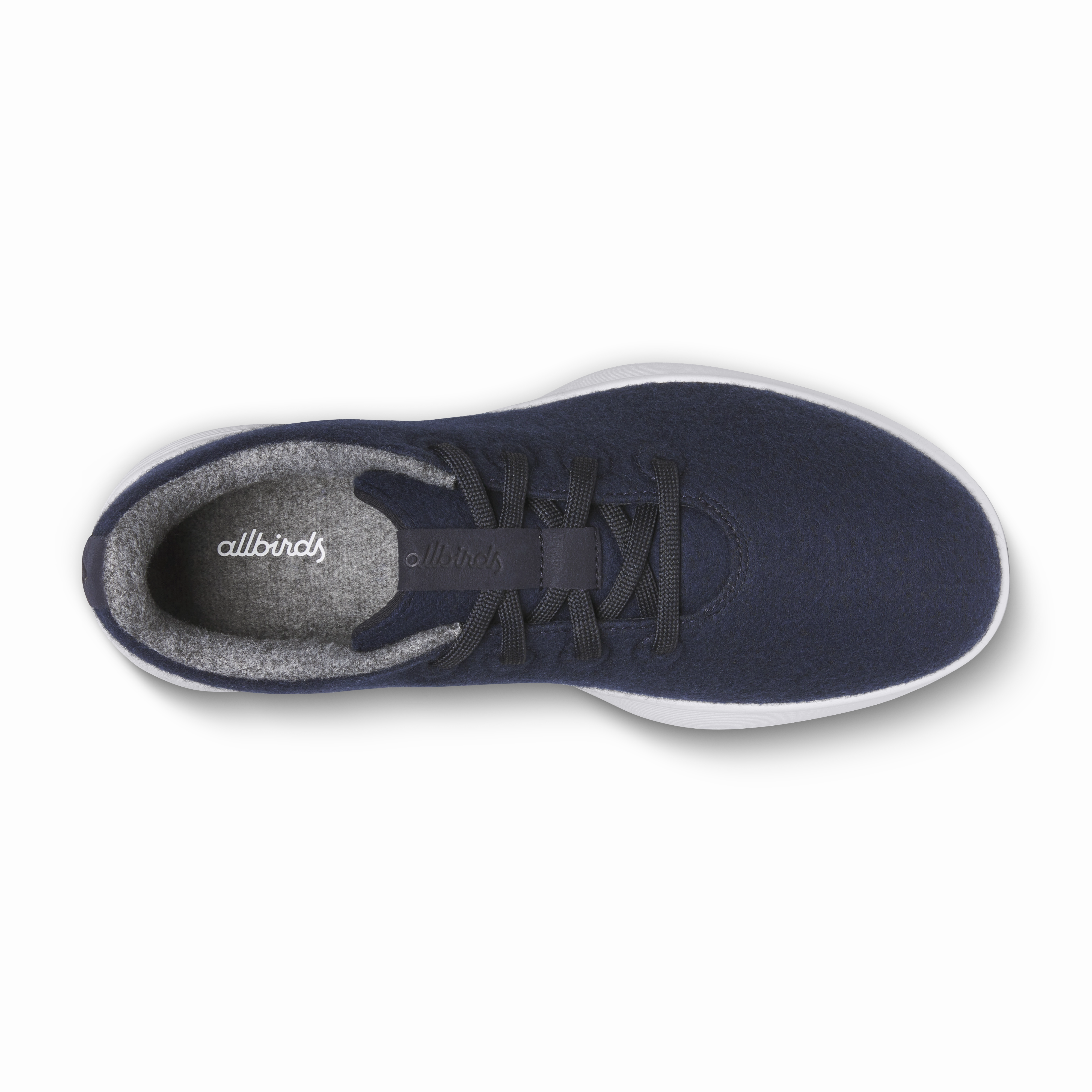Men's Wool Runner NZ - Dark Navy (Blizzard Sole) OrthopedicDesign Impact protection