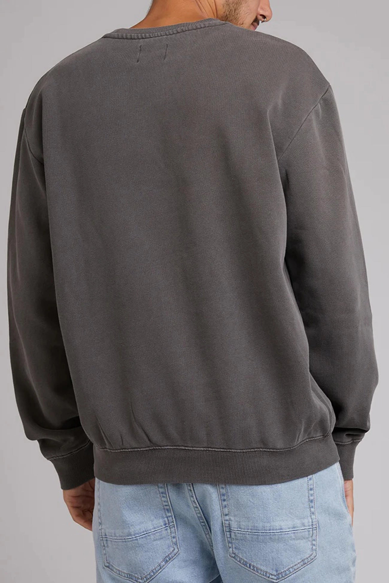 Flame retardant Box Crew Charcoal