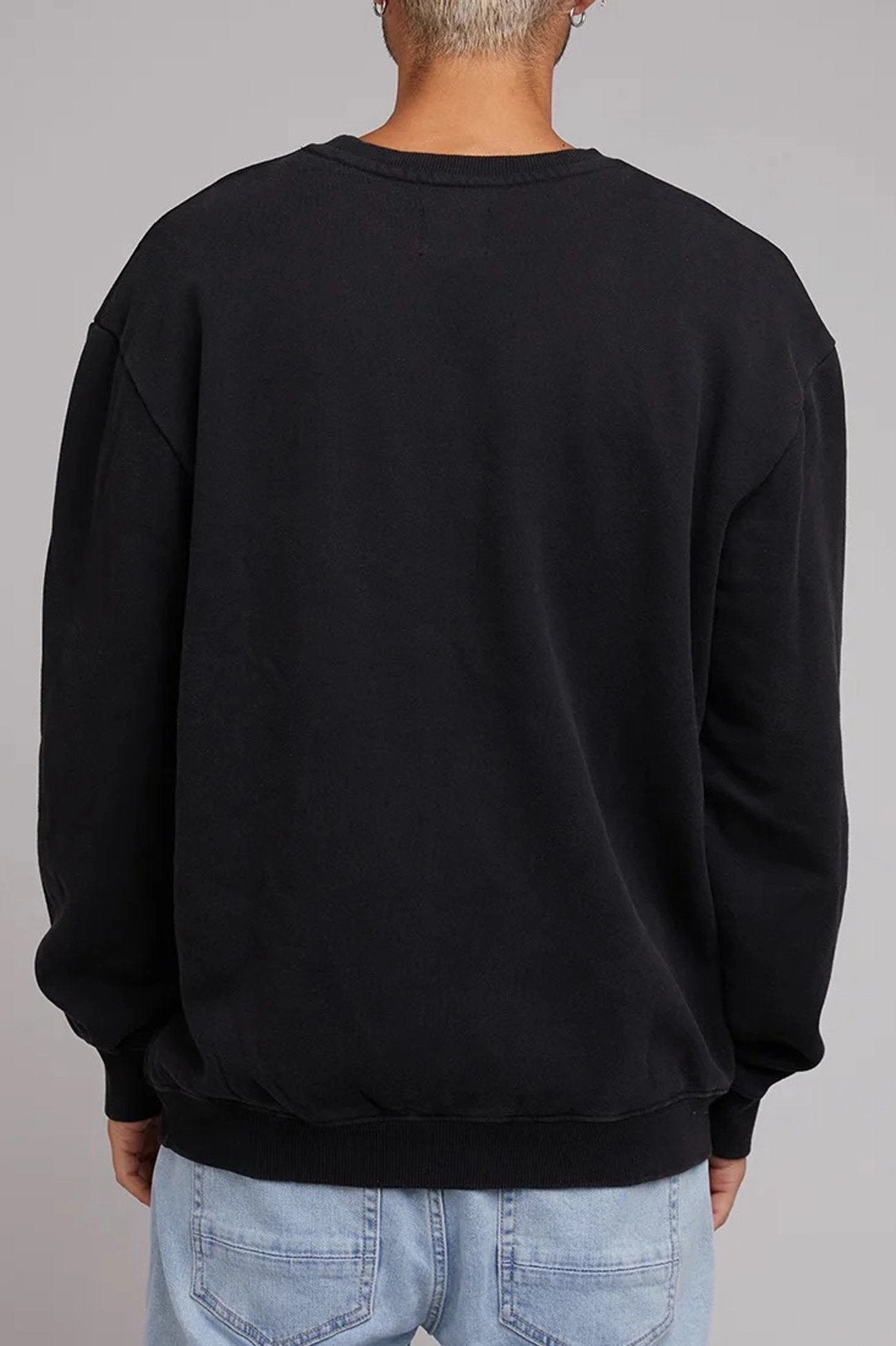 Crisp Clean Fit Box Crew Washed Black