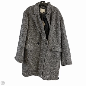 RibbedTrims Coat Other By A New Day In Black & White, Size: Xl