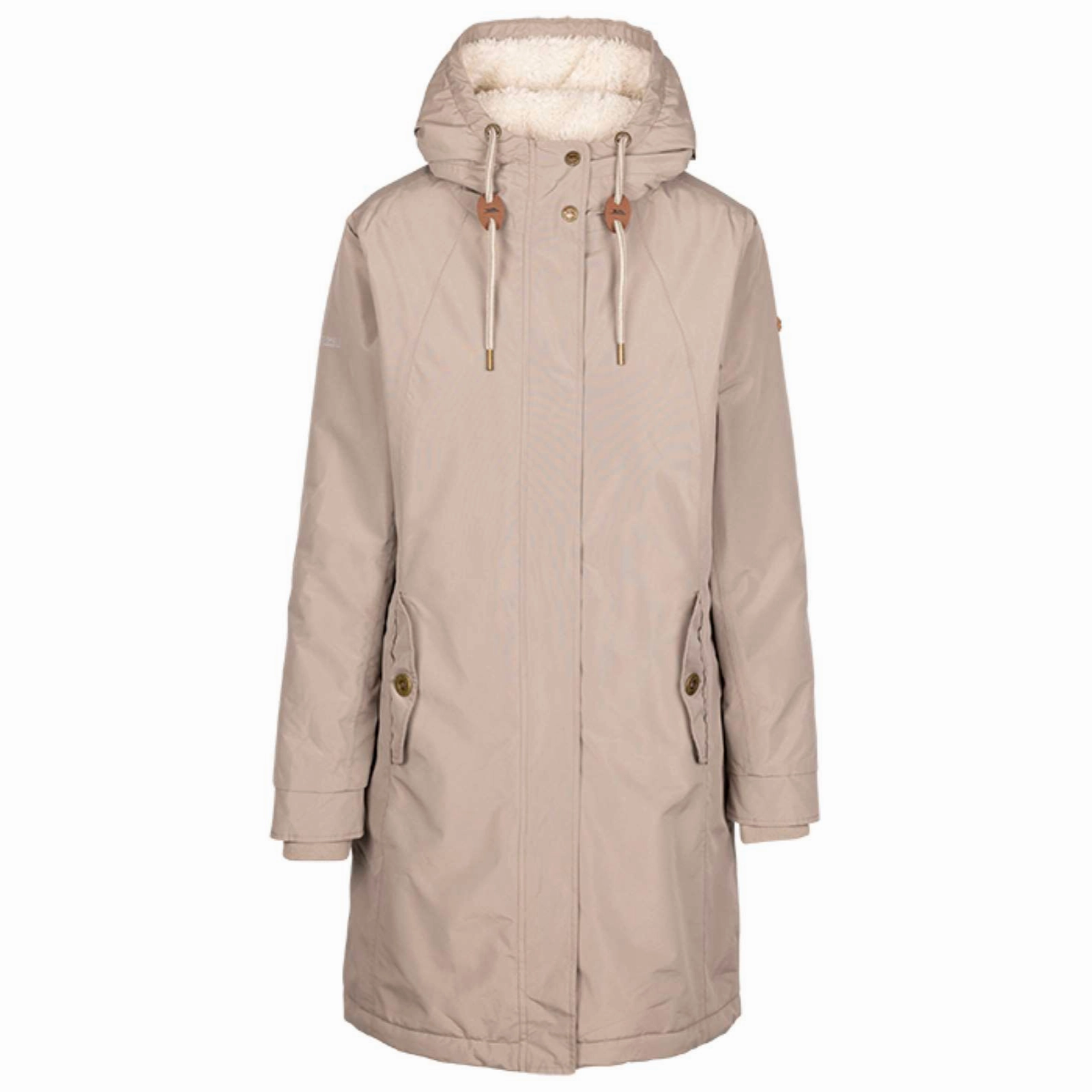 Trespass Womens Reminder TP50 Waterpoof Parka Jacket Knee Length