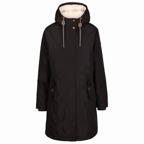 Go To Layer Morning Commute Gear Trespass Womens Reminder TP50 Waterpoof Parka Jacket