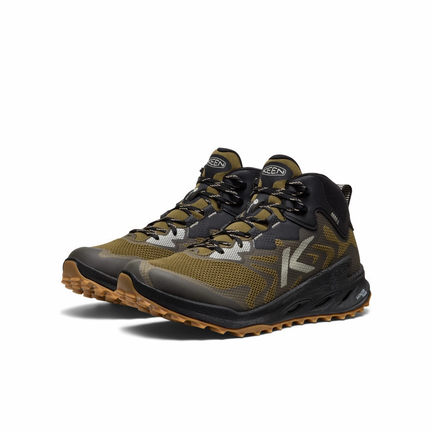 Breathable All Day Wear Men's Zionic NXT Waterproof Hiking Boot  |  Dark Olive/Black